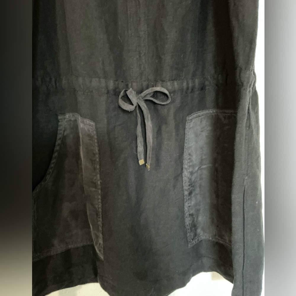Young Fabulous Broke Tencel Linen  Pinafore Dress Medium - Picture 6 of 15